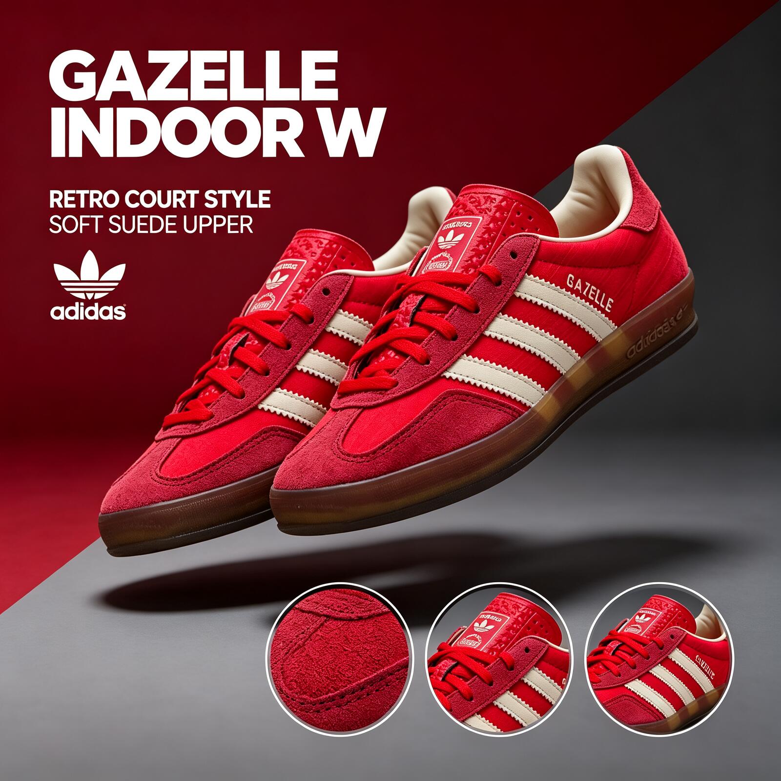 Adidas GAZELLE INDOOR W  JS141 - огляд і ціна Adidas Shoes Gazelle